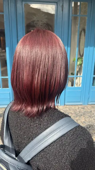 ミディアム カラー  ︎︎ KASUMIのヘアスタイル