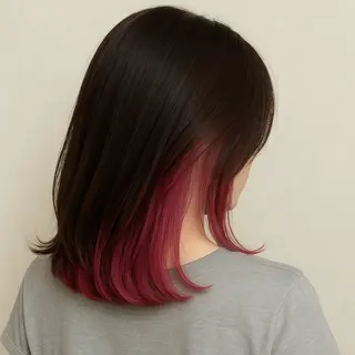 ミディアム sakura💭🍓 CIEL四条河原町のヘアスタイル