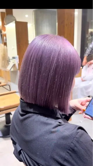ショート 各務原/カラー/ブリ ーチお任せください！のヘアスタイル