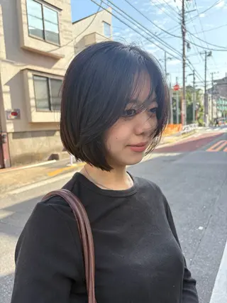 ショート カラー ボブ/レイヤーカット ✂︎ AYUMIのヘアスタイル