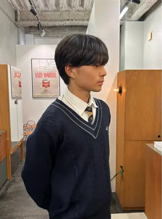 メンズ 小木曽 新大のヘアスタイル