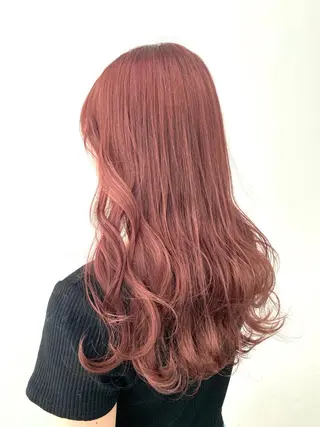セミロング カラー Unami MIHA☘️*゜のヘアスタイル