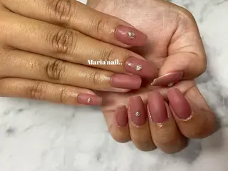 セミロング ネイル mra_nail Lunaire.のネイルデザイン