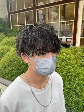 メンズ 🎀透明感カラー🎀 稲垣至恩🎀のヘアスタイル