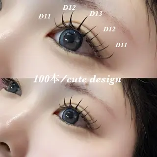 マツエク・マツパ 💠西山 果琳💠のマツエク・マツパデザイン