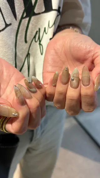ネイル mano Hanaのネイルデザイン