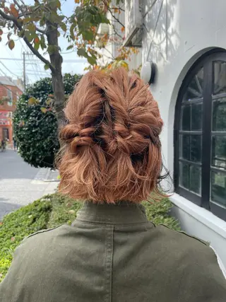ショート ヘアアレンジ hazuki 🌝のヘアスタイル