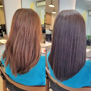 ミディアム 野村 果音(カノン)のヘアスタイル
