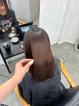 ミディアム LIV My【マイ】 髪質改善/箕面のヘアスタイル