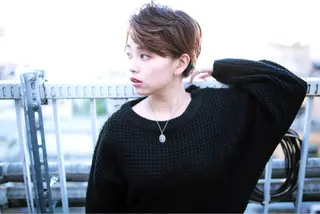 ショート カラー パーマ ヘアアレンジ メンズ キッズ ネイル マツエク・マツパ premier modelsのヘアスタイル