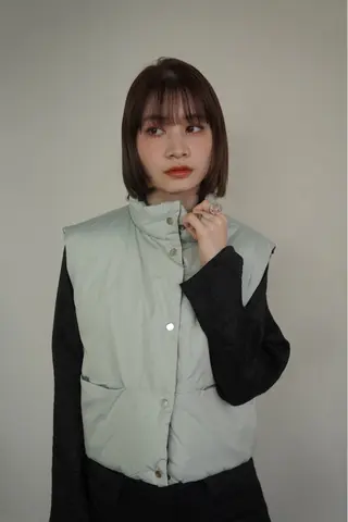 ミディアム 🍸nana/透明感 カラー/レイヤー✨のヘアスタイル