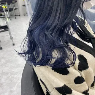 ロング カラー パーマ ヘアアレンジ メンズ キッズ ネイル マツエク・マツパ スパイキー/フェザー /波巻き/かいとのヘアスタイル