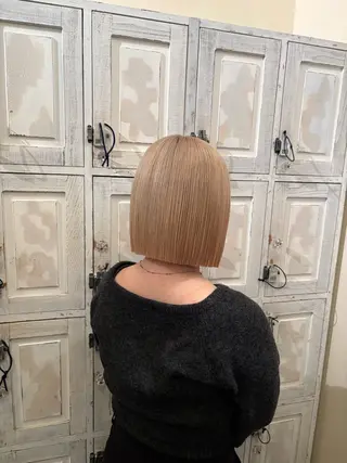 ショート ルプラボウ/中村潤菜 /ボブヘアのヘアスタイル