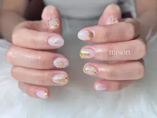 ネイル mison 安形友花のネイルデザイン
