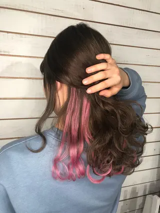 ミディアム カラー 🧡艶髪ちゅるん髪 🫧🧡YUKI❄️のヘアスタイル