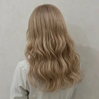 ロング カラー 梅原 姫🍬🐰のヘアスタイル