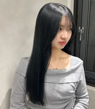 ロング カラー 彩華 🎀 西梅田美容室のヘアスタイル