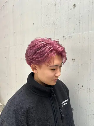 カラー メンズ 【pia】 江田岳斗のヘアスタイル