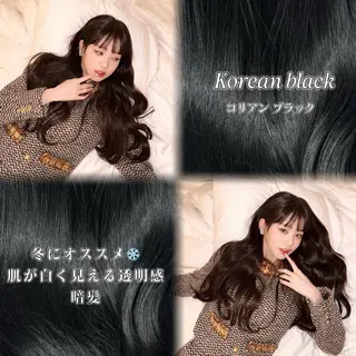 ロング カラー 韓国レイヤー🇰🇷 /縮毛矯正💎/月音のヘアスタイル