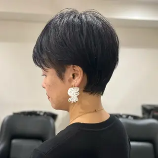 ショート 大阪ヴィーガンサロン KANAKOのヘアスタイル