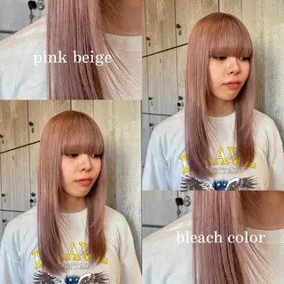 ロング カラー 似合わせレイヤー/ Wカラー🧸こころのヘアスタイル