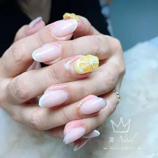 ショート カラー ネイル Le’a NailSalonのネイルデザイン