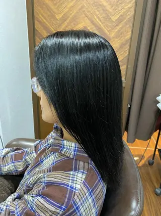 セミロング ☘️お悩み解決☘️ 岡部恒輝のヘアスタイル