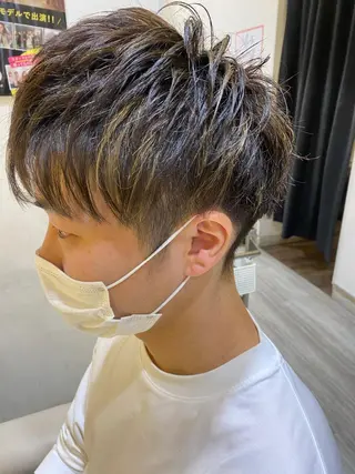 カラー メンズ 駅チカ【ali'i】 アリイ花崎友美☘のヘアスタイル