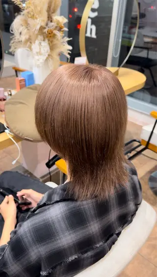 ショート カラー heel SENGAWAのヘアスタイル