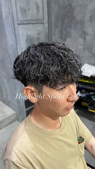 ショート メンズパーマ/縮毛 超特化/tomokiのヘアスタイル