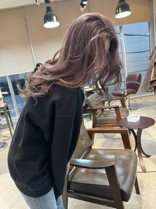 ロング カラー 💜ハイトーン💛 マジカルかいちゃんのヘアスタイル