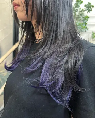 ロング カラー パーマ ヘアアレンジ stylist 🌸 kana.のヘアスタイル