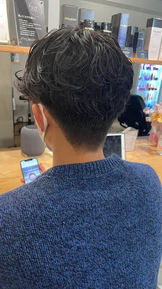 パーマ メンズ レイヤー/メンズ /佐藤あいら🧳👔のヘアスタイル