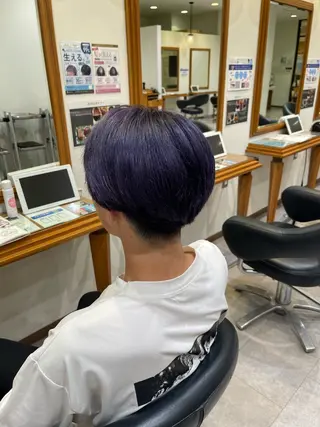 ショート カラー メンズ ✂︎髪質改善・ Yuitoのヘアスタイル