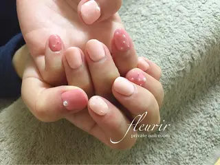 ネイル フルリール 【プライベートサロンのネイルデザイン