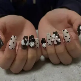 ネイル 直方市ネイルサロン minuitのネイルデザイン