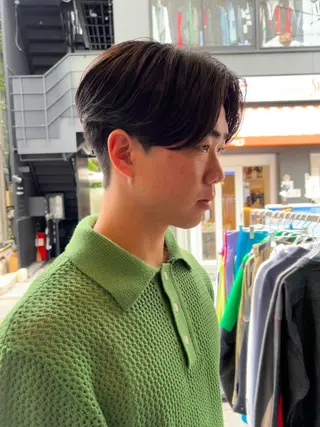 メンズ 糟谷 慈英のヘアスタイル