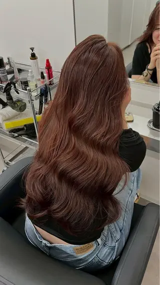 ロング 💖髪質改善カラー/ エクステ💖かりんのマツエク・マツパデザイン