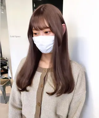 セミロング カラー マンツーマン半個室 tamuraのヘアスタイル