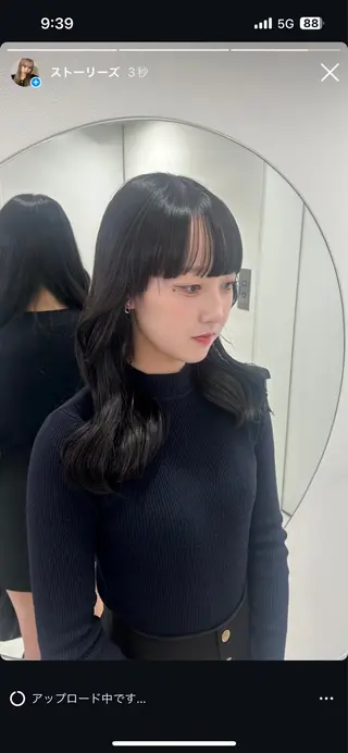 ロング カラー パーマ ヘアアレンジ メンズ キッズ 盛れ韓国ハイトーン 🎀Himari🎀のヘアスタイル