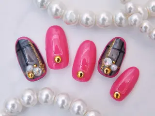 ネイル 💗🪽Tiary Nail🪽💗のネイルデザイン