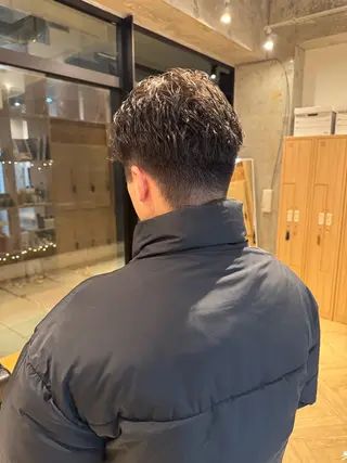 メンズ ayaka/暖色 /ニュアンスボブのヘアスタイル