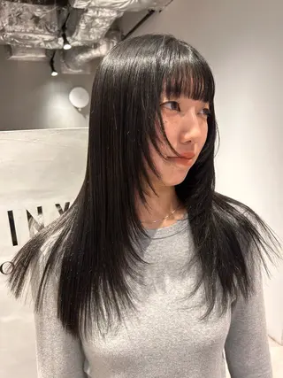 ロング 💎艶髪職人🥇極 縮毛矯正💎小穴侑哉のヘアスタイル