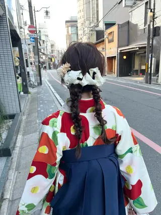 ヘアアレンジ 吉ヶ別符 亮祐のヘアスタイル