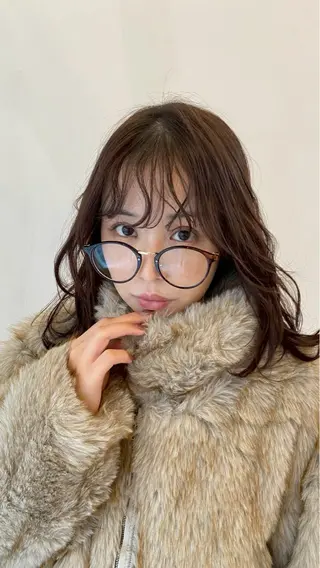 ミディアム 🐰桃山台/髪質改善 山亀のヘアスタイル