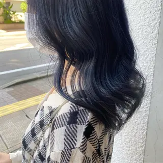 セミロング カラー annuy🪐 HINAのヘアスタイル