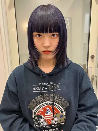 ミディアム keshiki🦋 Nanaのヘアスタイル