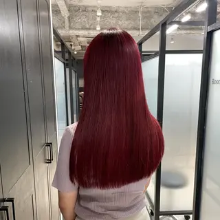 ロング 山口滉斗/艶カラー 縮毛矯正/髪質改善のヘアスタイル