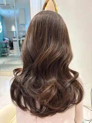ロング カラー 後藤 瑠菜のヘアスタイル