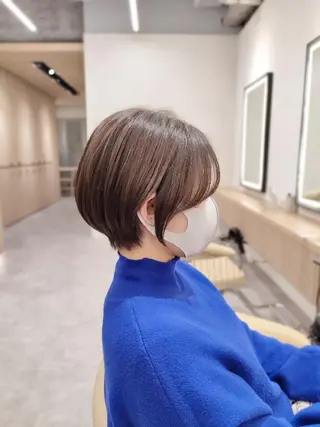 ショート 【似合わせ・レイヤー ・パーマ】海気のヘアスタイル